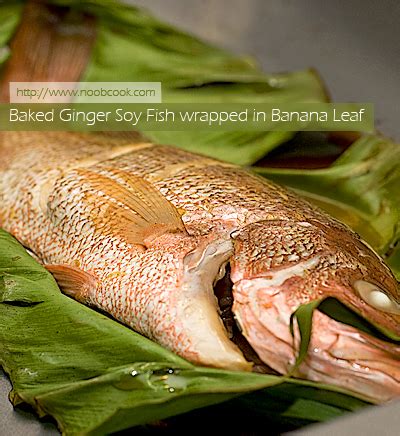 Baked Fish in Banana Leaf Recipe