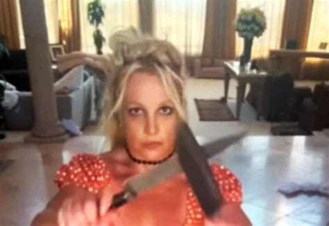 Britney Spears video of her dancing with knives prompts police wellness ...