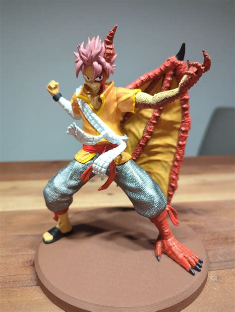 3D printing FAN ART - Fairy Tail - Natsu Dragneel Dragon Form • made with Elegoo Saturn 2・Cults