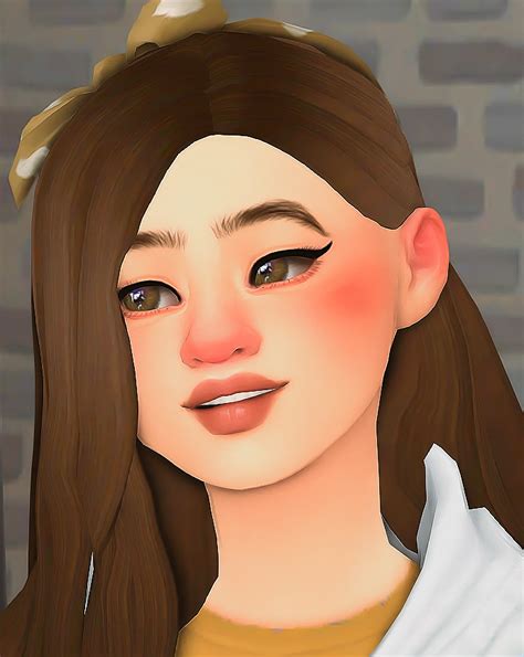 Sprout Nose Preset for Sims 4