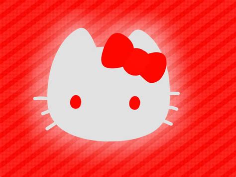 Hello Kitty wallpaper red by VectorFrosting on DeviantArt