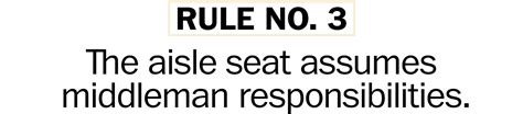 5 rules for the aisle seat on an airplane - The Washington Post