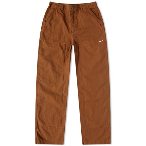 Nike Double Knee Pant Ale Brown & White | END.