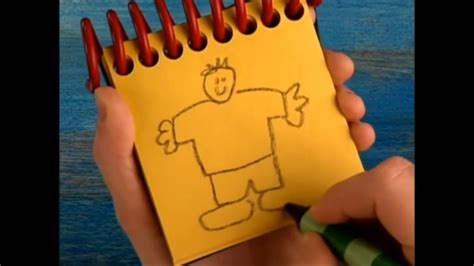 Blue's Clues UK: - How To Draw A Giant - (Notebook Instrumental) - YouTube