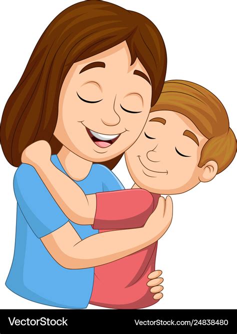 Mom Hugging Son Clipart Mother Pictures Clip Art Free Transparent | Sexiz Pix