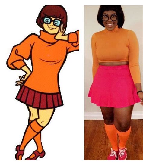 Costume: Velma from Scooby Doo Worn by: Tchlljns Check out more cosplay and… | Black girl ...