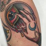 Tattoo uploaded by Miguel Lecours • Eye hand tattoo by Miguel Lecours #miguellecours #hand # ...