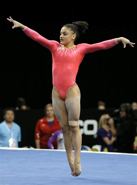 Armour: Laurie Hernandez keeps pace with vets at U.S. gymnastics ...