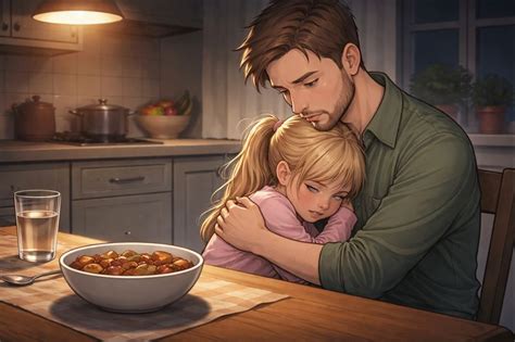 Cuidé a mi sobrina de 5 años por unos días… y una frase durante la cena