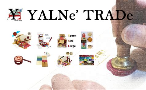 Amazon.co.jp: Yalne' Sealing Wax 5-Pc. Set Complete Assortment, 2