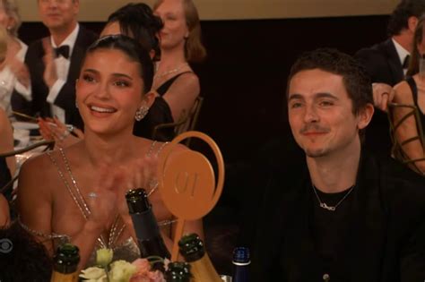 Timothée Chalamet gives sweet nod to 'partner' Kylie Jenner in Golden