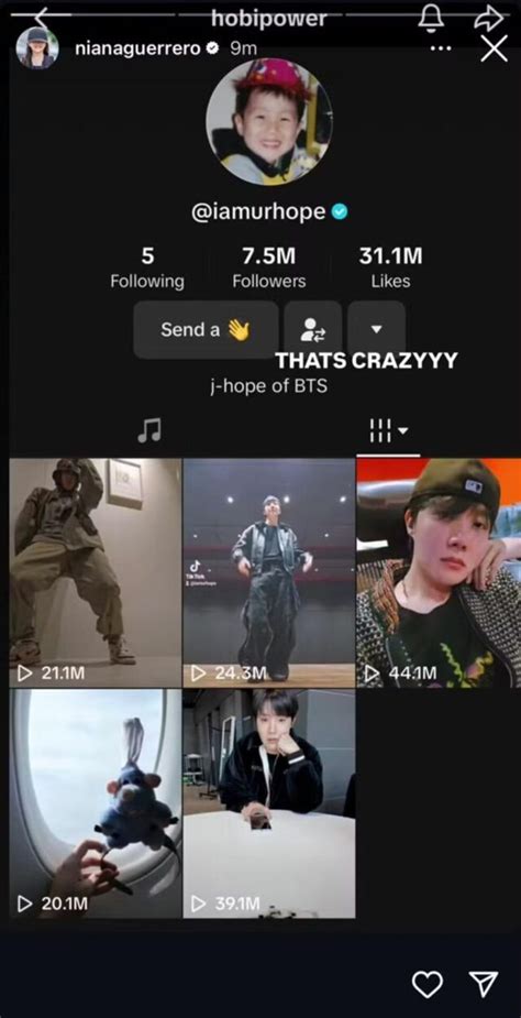 BTS's J-Hope Slides Into DMs of Popular Filipino TikToker - Koreaboo