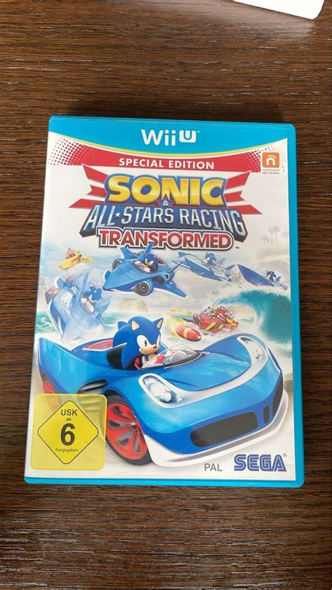 Sonic All-Stars Racing Transformed Wii U - Top Zustand! (Gebraucht) in