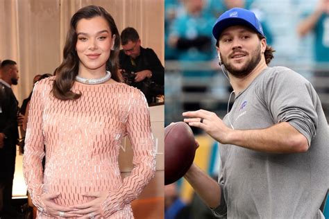 NFL star Josh Allen shares support for pregnant wife Hailee Steinfeld