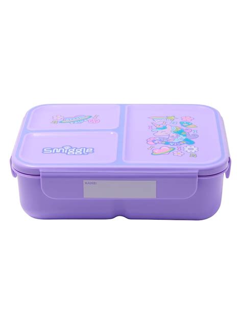 Buy Smiggle Purple All Stars Boost Trio Lunchbox from Next Pakistan