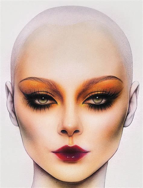 by feng on デッサン | Glamour makeup, Makeup inspo, Makeup art