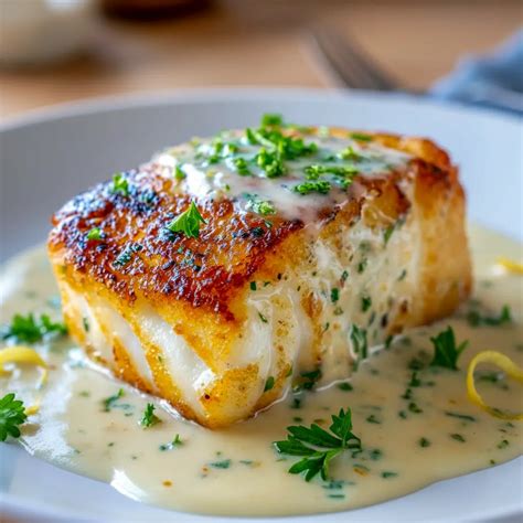 The Best Halibut Ever — Easy & Stunning Halibut with Lemon Beurre Blanc