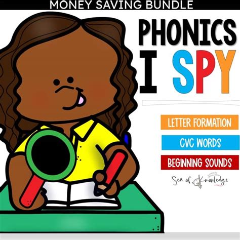 Alphabet Search Worksheets Editable Bundle Winter I Spy CVC Short Vowel