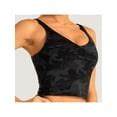 Camouflage Yoga Tank Top Women with Chest Pad lulu Print Nude u Back