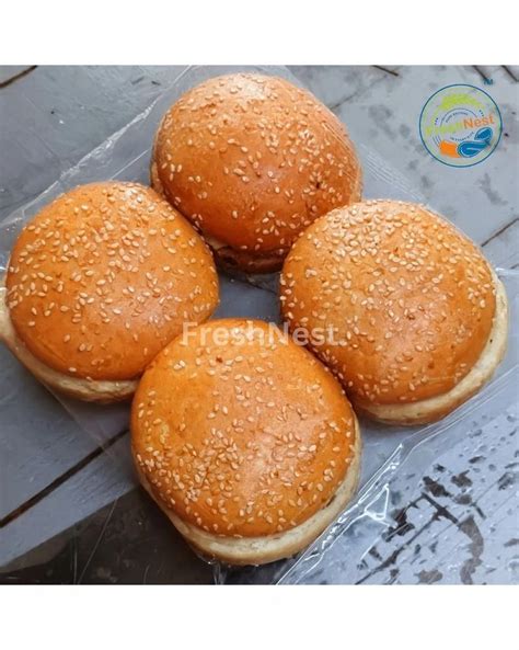 freshnest bakery sesame burger buns packaging size  pieces pack