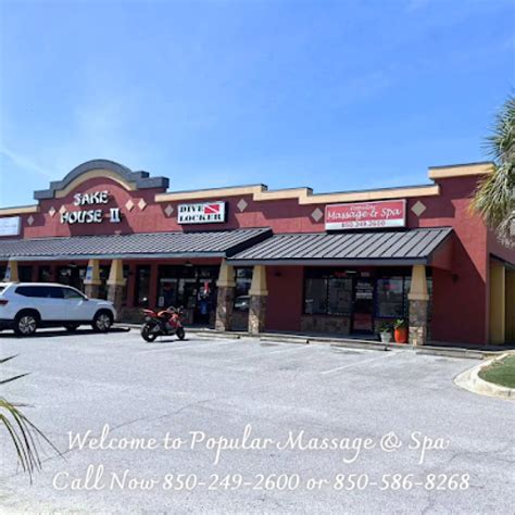 Popular Spa, 850-249-2600 Sensual Massage in Panama City Beach