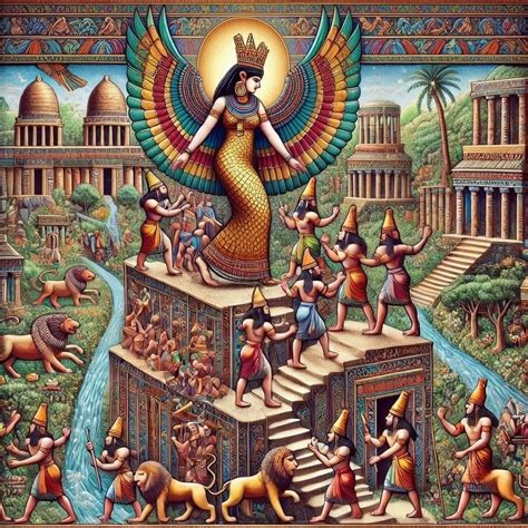 Women - ⭐️The Descent of Inanna The Descent of Inanna, one of the most