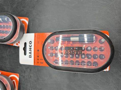 Bit set, 5 pcs – Bahco, PH, PZ, TX, INSEX, SP - PS Auction - We value