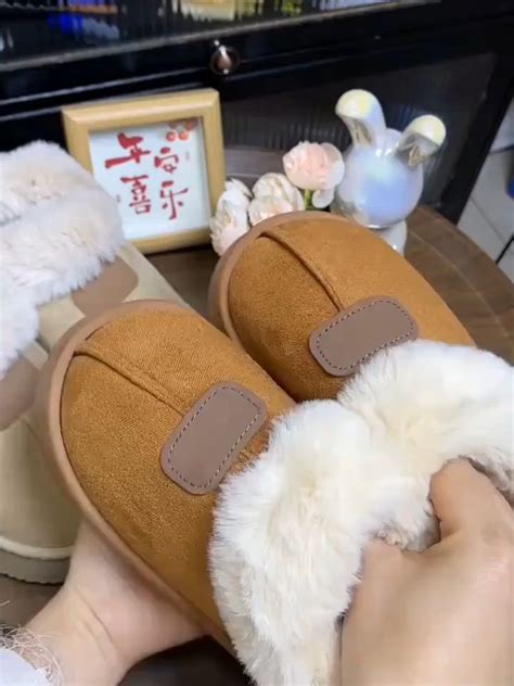 Value-Packed Fluffy Snow Boots: Comfortable, Versatile & Non-Slip—Budg