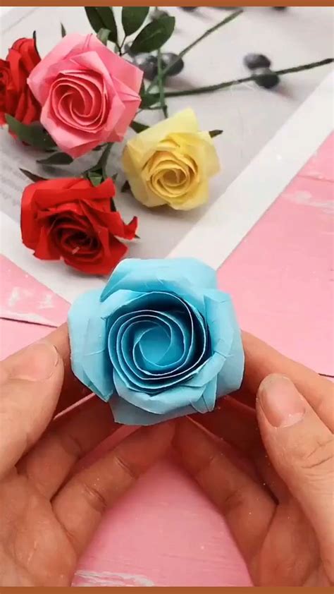 How To Make Paper Roses