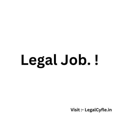 Legal Job Opportunity For Young Professional at Income Tax Department