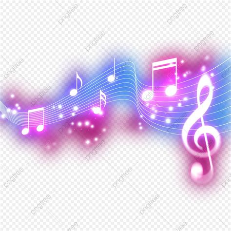 Flash Beating Musical Notes PNG Images, Abstract, Flash, Staves PNG