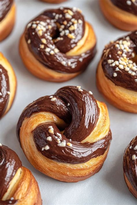 sourdough chocolate knots