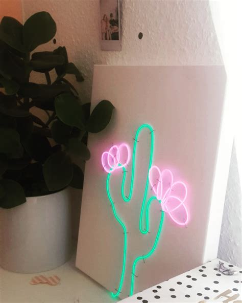 Kaktus Neon Licht
