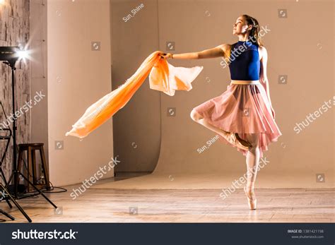 Kiev Ukraine April 2019 Beautiful Ballerina Stock Photo 1381421198 ...