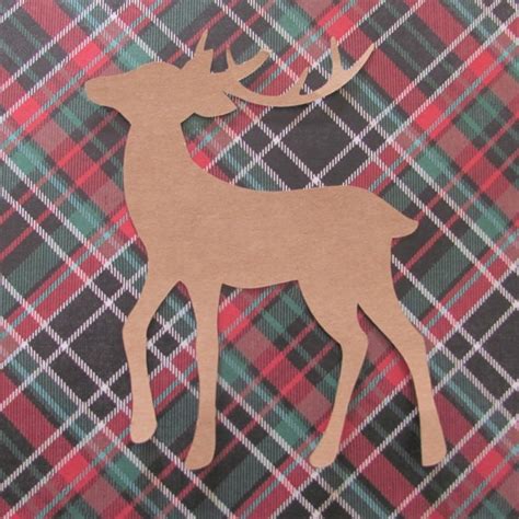 Reindeer Die Cut - Etsy