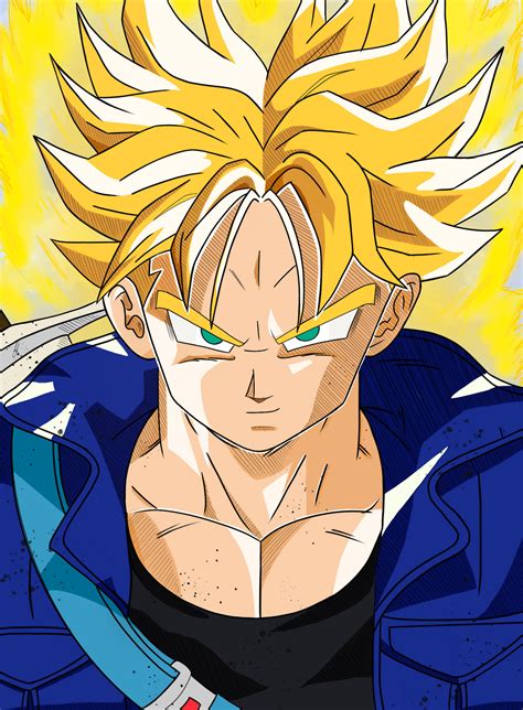 Super Saiyan Trunks by juliaherrera on DeviantArt