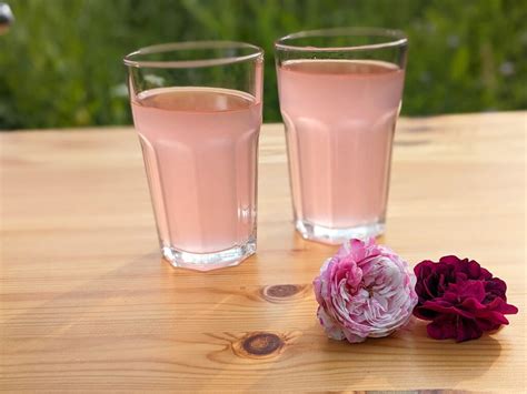 Letní růžová limonáda - Květinářkou pro radost