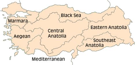 Regions of Turkey