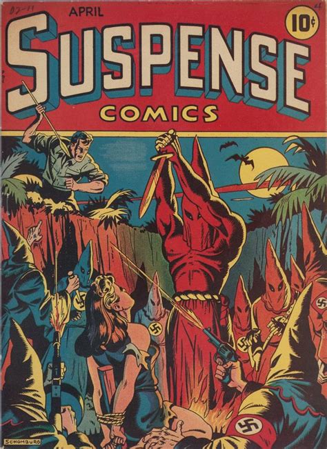 Suspense Comnics: An Infamous Nazi Torture Bondage Comic Book (1944