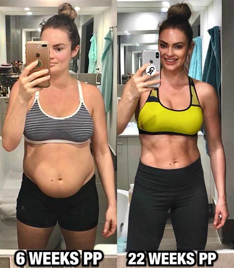 Fitness Influencers Transformation Photos