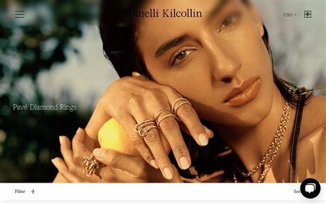 Spinelli Kilcollin website - Fonts In Use