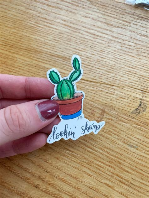 Succulent Sticker Set | Etsy