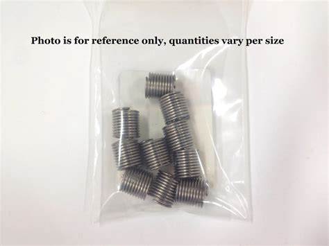 metric medium fine extra fine screw thread insert refill packages