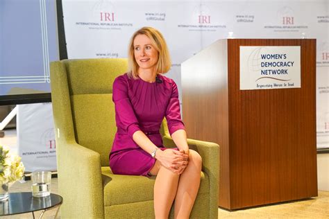 IRI Honors Estonian Prime Minister Kaja Kallas with Jeane J ...