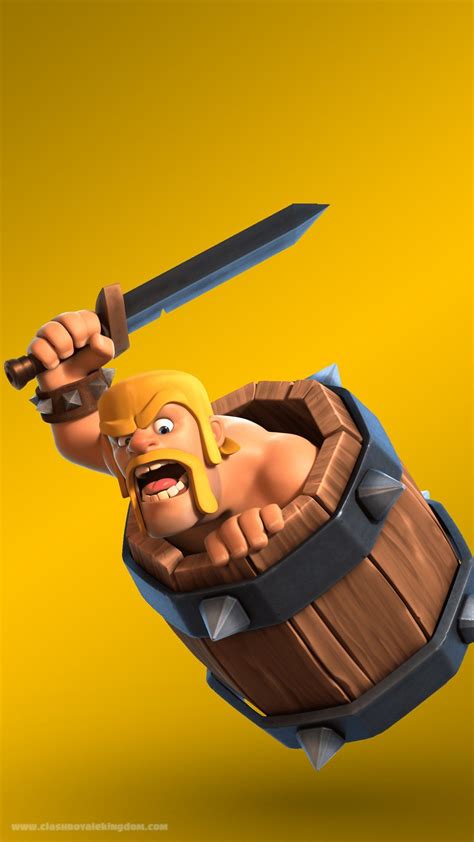 Barbarian Barrel Clash Royale Wallpaper - Clash Royale Kingdom | Clash ...