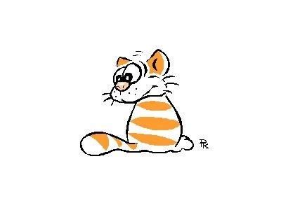 Добрые и позитивные коты в рисунках. Кошачий арт. Рисунки котов. Доброе ...