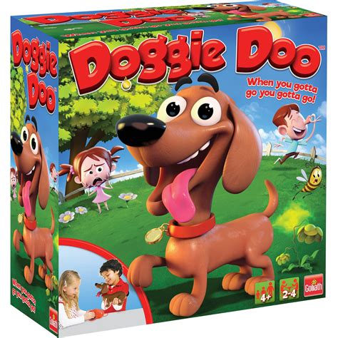 Goliath Doggie Doo Game - Unpredictable Action - Feed the Doggie and