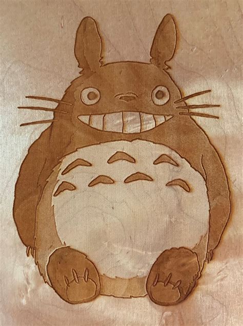 Wooden Totoro : r/opensea