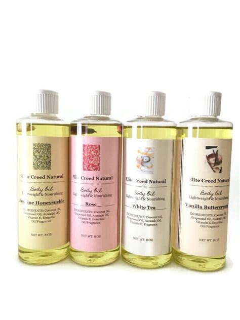 body oil scented body oil vegan body oil moisturizing body oil etsy