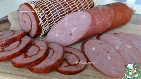 Колбаса говяже-куриная – кулинарный рецепт